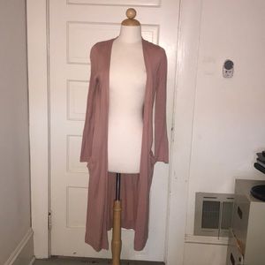 Forever 21 pink cardigan